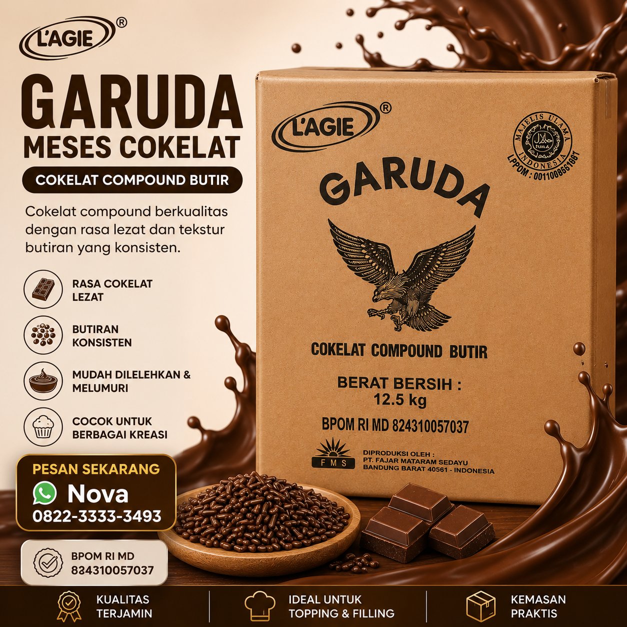 GARUDA MESES (DOS=12,5KG)(JUN27)