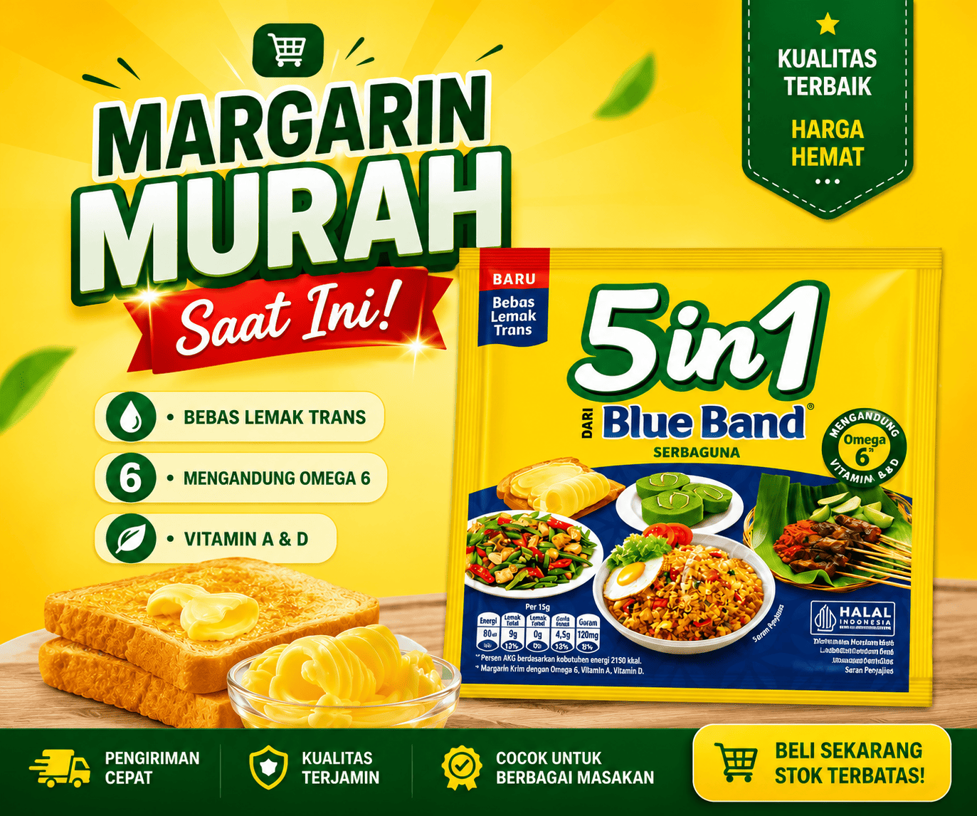 Blueband 5in1 - banner