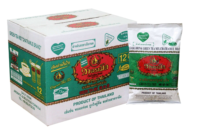 CHATRAMUE GREENTEA 200GR(DOS=12)(APR28)