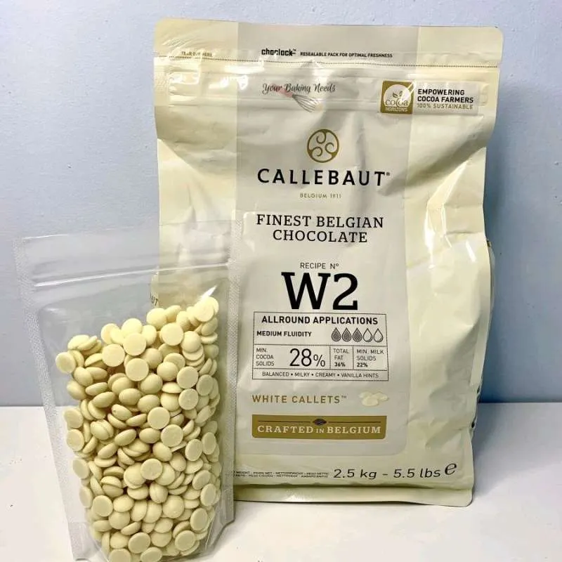 CALLEBAUT W2 BAG 2,5KG(DOS=8)(AGS27)